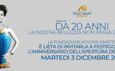 FESTEGGIAMO INSIEME I VENT’ANNI DI APERTURA DEL MUSEO!