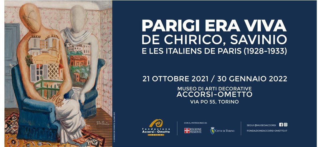 PARIGI ERA VIVA. DE CHIRICO, SAVINIO E LES ITALIENS DE PARIS